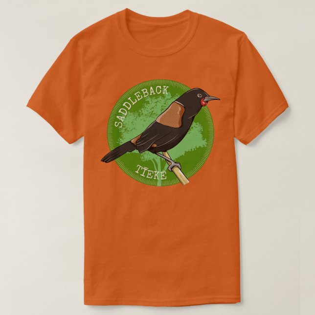Saddleback NZ BIRD T-Shirt (Design Front)