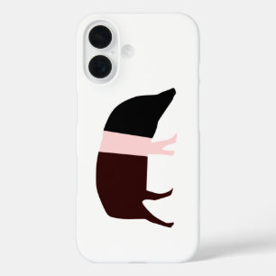 Saddleback Pig iPhone 16 Case