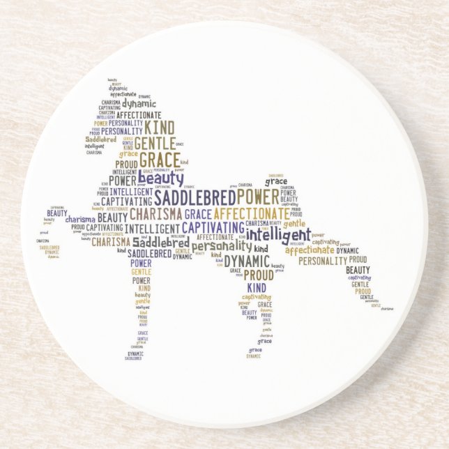 Saddlebred Coaster (Front)
