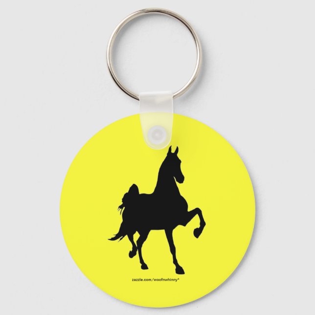 Saddlebreds Key Ring (Front)