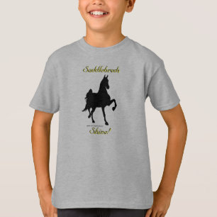 Saddlebreds Shine! Kids Sweatshirt T-Shirt
