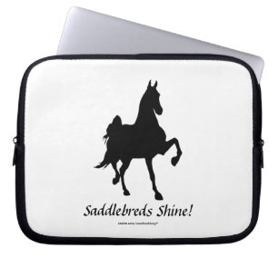 Saddlebreds Shine! Laptop Sleeve