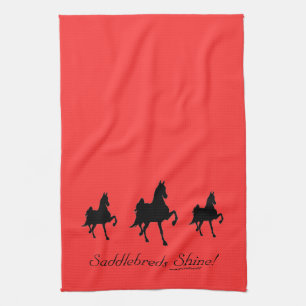 Saddlebreds Shine Tea Towel