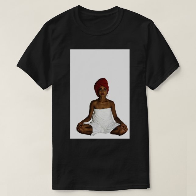 Sade Adu Art Print T-Shirt (Design Front)