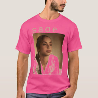 Sade Adu Music Band Jazz Pop Vintage Signature Ret T-Shirt