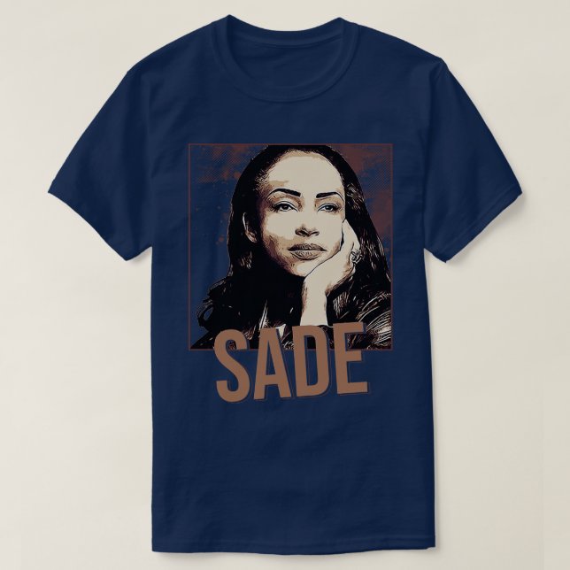 Sade Adu T-Shirt (Design Front)