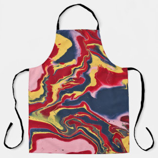 Sadie 1 Crazy Colourful Abstract Apron