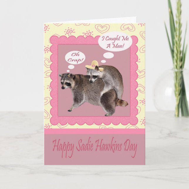 Sadie Hawkins Day Greeting Card (Front)