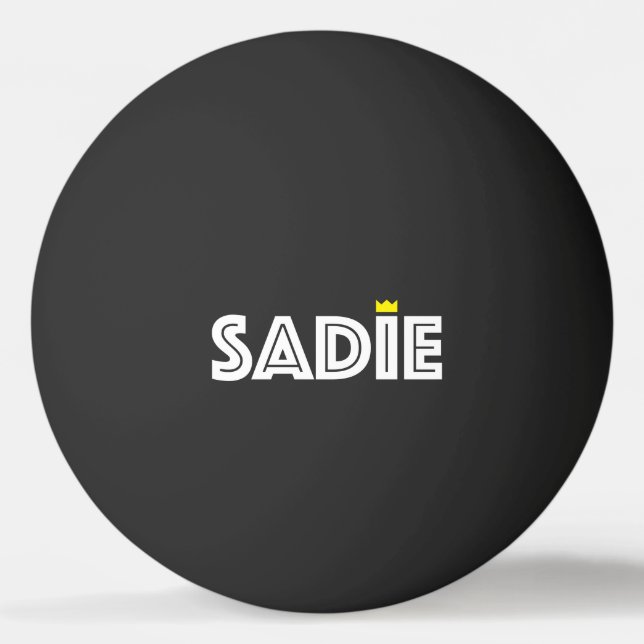 Sadie Ping Pong Ball (Front)