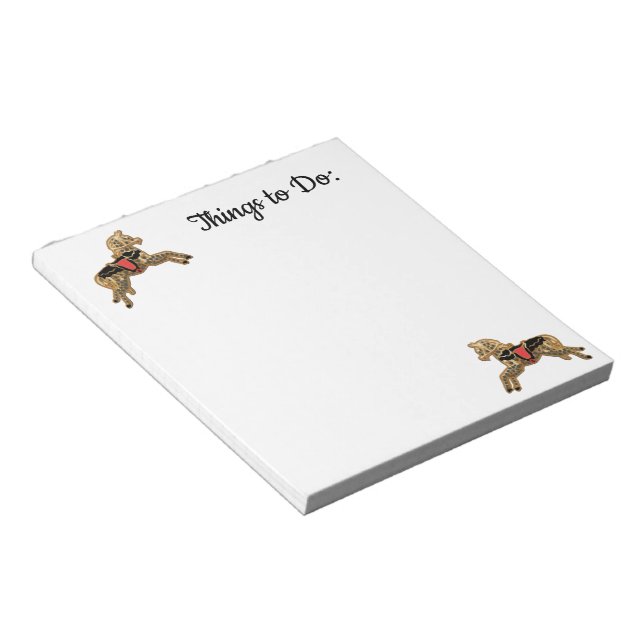 Sadie Spotted Horse Notepad (Angled)