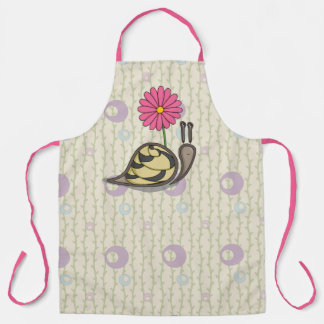 Sadie the Snail All-Over Print Apron