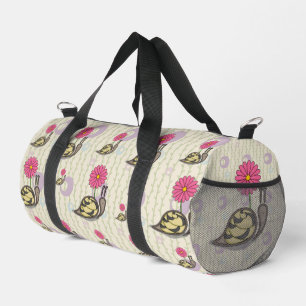 Sadie the Snail Duffle Bag
