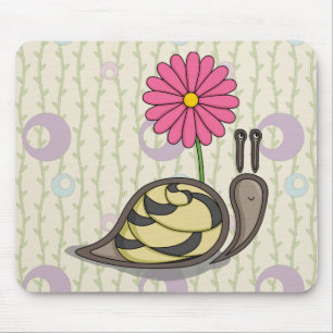 Sadie the Snail Mousepad