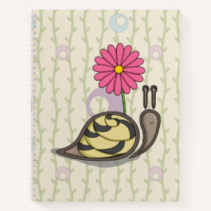 Sadie the Snail Spiral Notebook