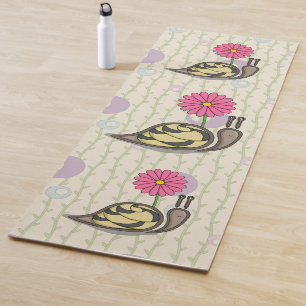 Sadie the Snail Yoga Mat