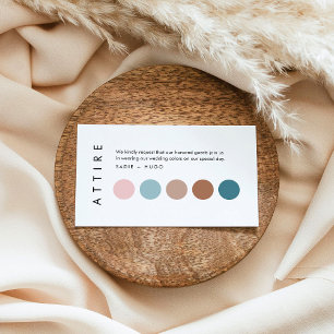 SADIE Wedding Guest Attire Enclosure Card