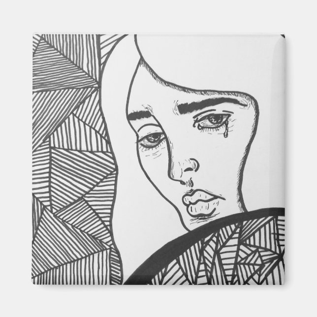 Sadness Magnet (Front)