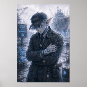 Sadness / Security Guard / Abandoned Harbour Poster