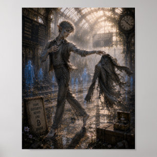 Sadness / Slow Dancer / Train Station Poster