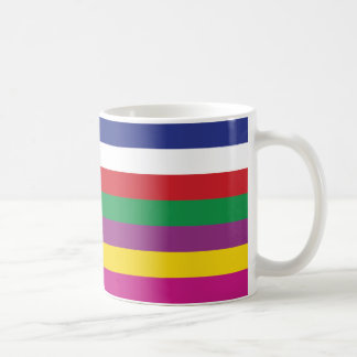 Saekdong Korean Lucky Seven Stripes Coffee Mug