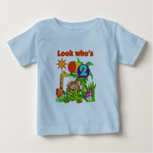 Safari 2nd Birthday T-shirts and Gifts