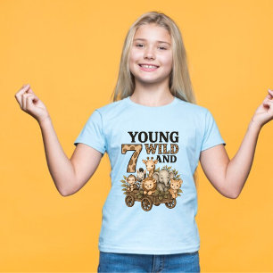 Safari 7th Birthday T-Shirt