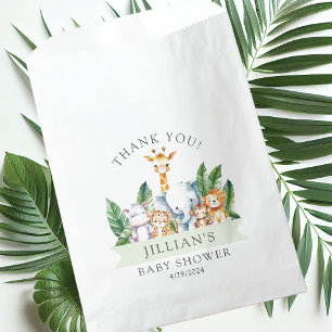 Safari Adventure Baby Shower Favour Bags