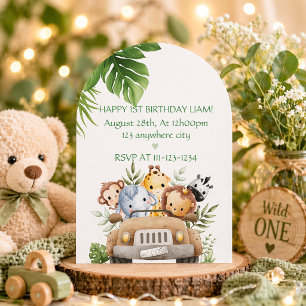 SAFARI ADVENTURE BIRTHDAY INVITATION,DIGITAL INVITATION