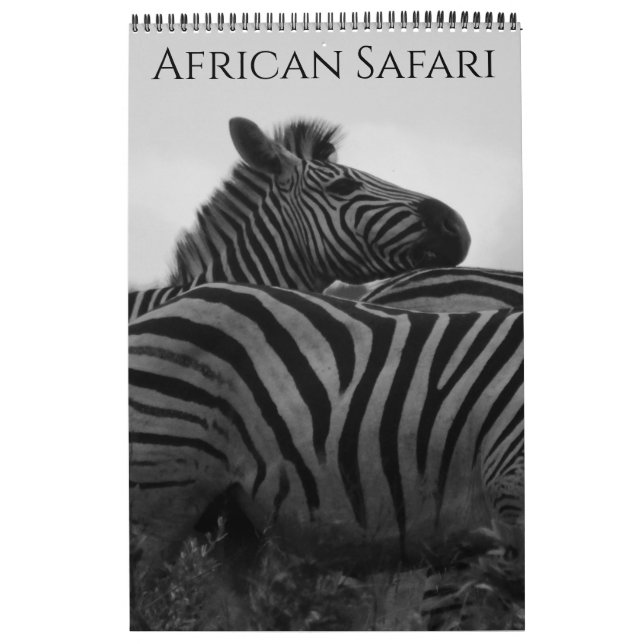 safari africa 2026 calendar (Cover)