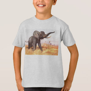 Safari Africa Mod Chic Classy Destiny Elephant T-Shirt