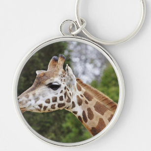 Safari Africa Mod Chic Classy  Destiny Giraffe Key Ring