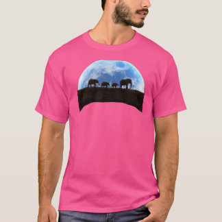 Safari Africa Wild Animals Zoo Elephant T-Shirt