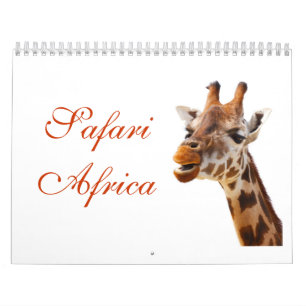 Safari African Jungle Destiny Animals Calendar