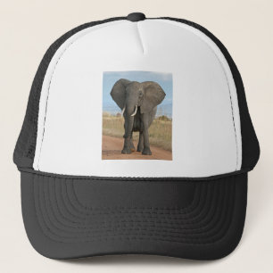 Safari African Jungle Destiny Animals Elephants Trucker Hat