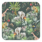 Safari Animal Jungle Greenery Tropical Baby Shower