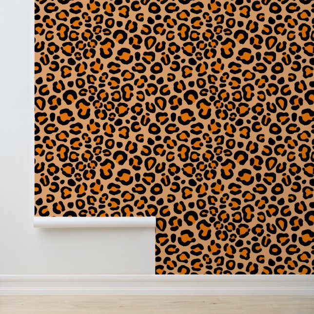   Safari Animal Leopard Print Cool Stylish Cheetah Wallpaper (Application)
