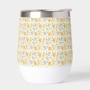 Safari animal nursery print