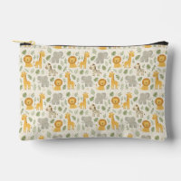 Safari animal nursery print