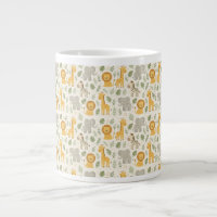 Safari animal nursery print