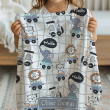 Safari Animal Train Add Your Own Name