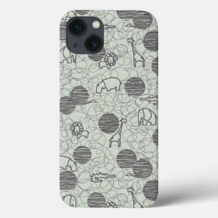 safari animals 1 iPhone 13 case