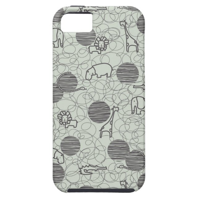 safari animals 1 Case-Mate iPhone case (Back)