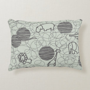 safari animals 1 decorative cushion