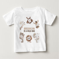 Safari Animals 1st Birthday