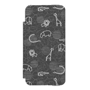 safari animals 5 incipio watson™ iPhone 5 wallet case