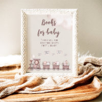 Safari Animals Baby Shower Books for Baby