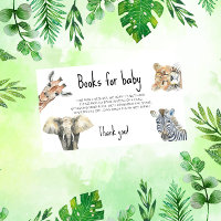 Safari animals - books for baby