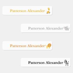 Safari Animals Daycare Clothing