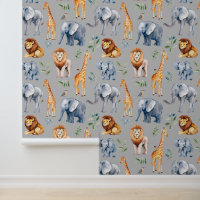 Safari Animals Nursery Child's room