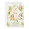 Safari Animals Oh Boy Baby Shower invitation Green
